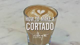 How to Make a Cortado