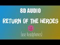 8D AUDIO 🎧 Vexento - Return Of The Heroes 🤗 KTH MUSIC