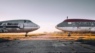 Abandoned Boeing 747s and 727s