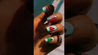 #merry🎅#christmas ⛄#nail💅#art✨🎁#at home 🏡#viral⛄#trading #beautiful ❣️#gift #wish 🥰🥰#santa🎅