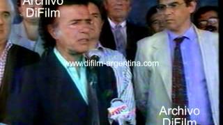 DiFilm - Carlos Menem critica a Raul Alfonsin (1992)