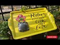 diy old tray decor for kitchen reuse old tray diy homedecor reuseidea diywithritz