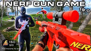 NERF GUN GAME 19.0 | Nerf First Person Shooter!