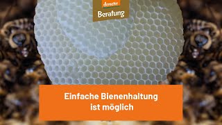 Einfache Bienenhaltung ist möglich