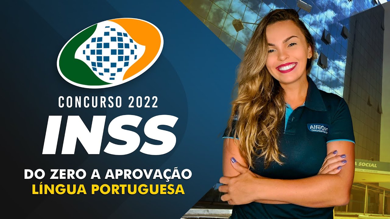 Aula De Língua Portuguesa - INSS 2022 - Do Zero A Aprovação - AlfaCon ...