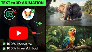 How to Make Realistic 3D Animation Using 100% Free AI Tool l #aitools #aianimation
