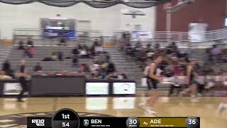 Bentley Men's Basketball vs. Adelphi, Dec. 2, 2023