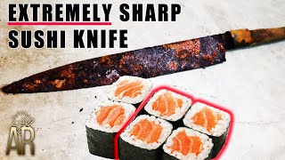 Sushi knife restoration - Extremely Sharp