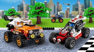 Lego Excavator and Police Car Fail