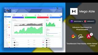 Mega Able Bootstrap 4 & Angular 5 Admin Dashboard Template | Themeforest Website Templates and