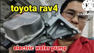 toyota RAV4 2019 replace electric water pump