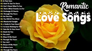 Best Timeless Love Songs 70s 80s 80s💟Best English Love Songs Romatic💟Best Love Songs All Time💟