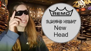 A new Remo snare drumhat | Ravens Night