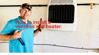 How to Install a Ventless Propane Wall Heater