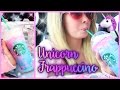 Trying The Starbucks Unicorn Frappuccino