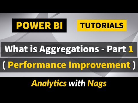 What is Aggregation in Power BI Tutorial (36/50) Part 1