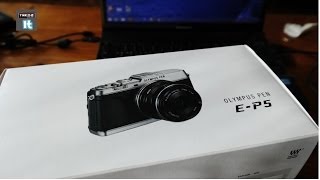 Olympus Pen E-P5 unboxing, Electric Viewfinder(VF-4)