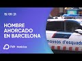 Barcelona: encuentran un cadaver ahorcado que podría ser de un argentino