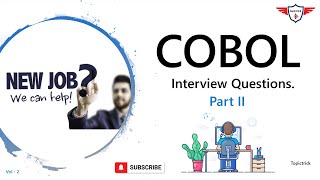 COBOL Interview Questions, Best COBOL Interviews Question, and Answers. MF COBOL Interview 2021.