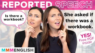 Can you use REPORTED SPEECH? Grammar Lesson + Examples