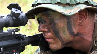 Marines Supported Live-Fire At Fort A.P. Hill