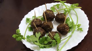 ইফতারিতে ঝটপট মিট বল বানিয়ে নিলাম /Delicious \u0026 Easy homemade Meat balls recipe 👌😋