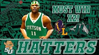 Jacksonville and Lipscomb! 2-0 required! | Stetson Hatters | EP. 23 | NCAA BASKETBALL 10