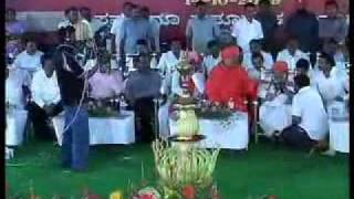 Padmabhushana Pandit Puttaraja Gavayi speech   Gadag Mass Marriage 2009