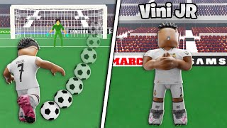 I Became Vinicius JR in Realistic Street Soccer... (Roblox)