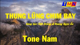 [KARAOKE] Thung lũng chim bay (New Style) – Tone Nam – #coverbytmn