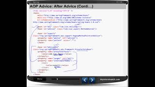 Spring-chapter-16-SpringAOP-HelloWorld-Example-with-after-Advice