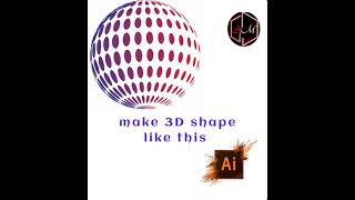 make 3D shape in adobe illustrator 🔥🔥🔥