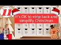 It's OK to strip back and simplify Christmas 11 #dailyvlog #christmas #vlogmas #frugal