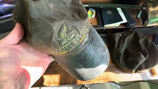 How to wax a canvas hat and Barbour storm hood!