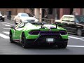 【都内】ランボルギーニ ウラカン ペルフォルマンテ スパイダー in青山 lamborghini huracán lp640 4 performante spider