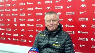 Liverpool 2-1 Sheffield United - Chris Wilder - Post Match Press Conference