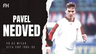 Pavel Nedved ● Skills ● AC Milan 2-0 Sparta Prague ● UEFA Cup 1995-96