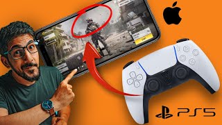 كيف تشبك يد سوني بلايستيشن 5 على الايفون | PS5 Controller to iPhone