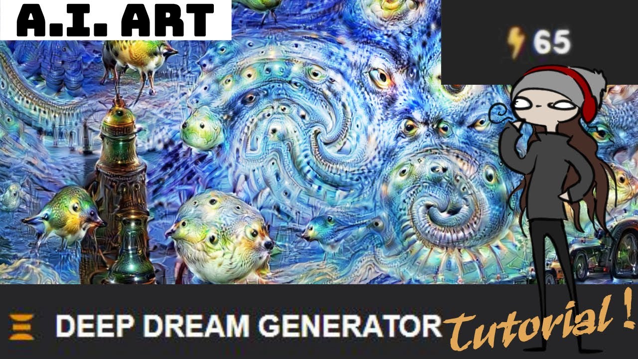 A I Art Tutorial Deep Dream Generator Youtube