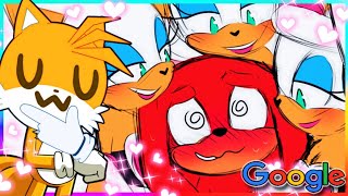 Tails FORCES Knuckles & Rouge to Google KNUXOUGE