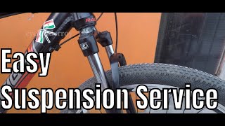 How To: Easy MTB Suspension Service At Home | Cycle Rider Roy