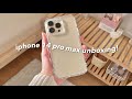  iphone 14 pro max 1TB (gold) unboxing ✨ | cute apple accessories + ios 16 set up!