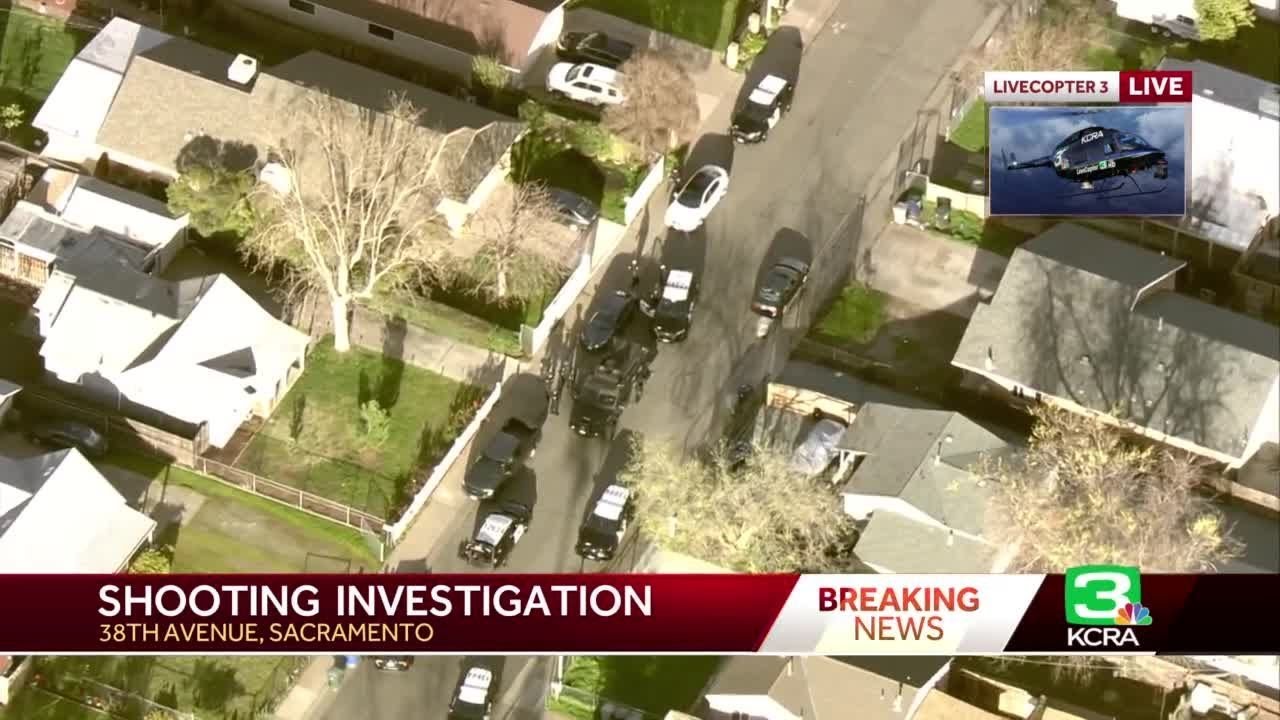 Sacramento Police Investigate A Shooting Tuesday Afternoon - YouTube