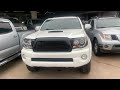 toyota tacoma ពណ៌ស សេរីឆ្នាំ2006ប៉ុង២ ទ្រុងវែង វល្លីមចង្កូត