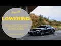 Coilovers vs Lowering Springs: Which is right for your A90 Supra?