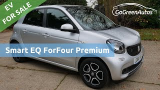 SOLD: Smart ForFour EQ Prime Premium 22kW, 5-door hatchback fully electric car