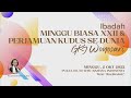 Ibadah Minggu Biasa XXII & Perjamuan Kudus Sedunia - GKJ Wonosari, 18 September 2022