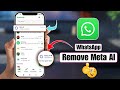 How To Remove Meta AI on WhatsApp