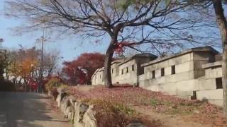 서울 한양 도성 북악산 코스 ( 청와대 뒷산 통과) Seoul City Wall of Mt. Bugaksan