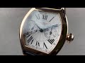 Cartier Tortue Mono-Pusher Chronograph W1540751 Cartier Watch Review